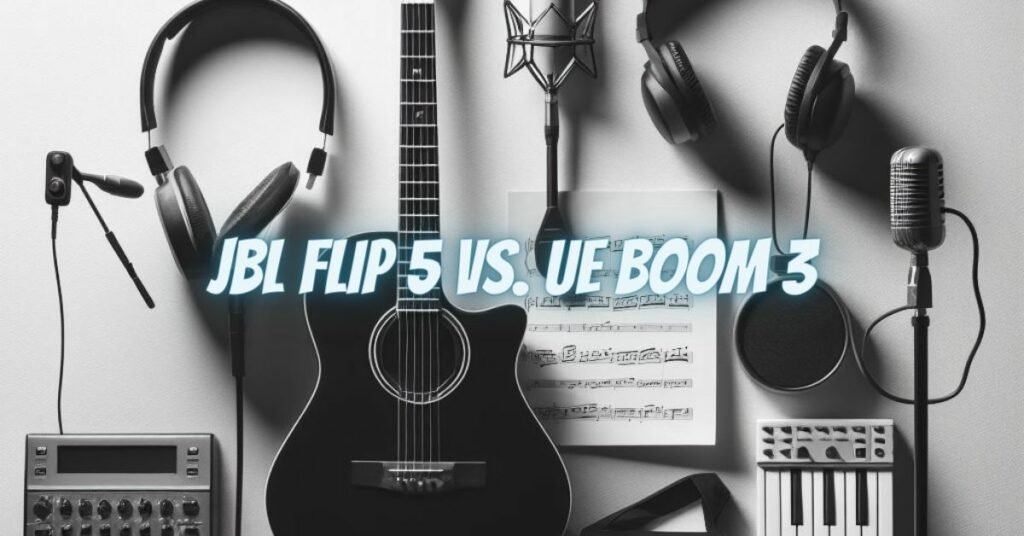 JBL Flip 5 vs. UE Boom 3