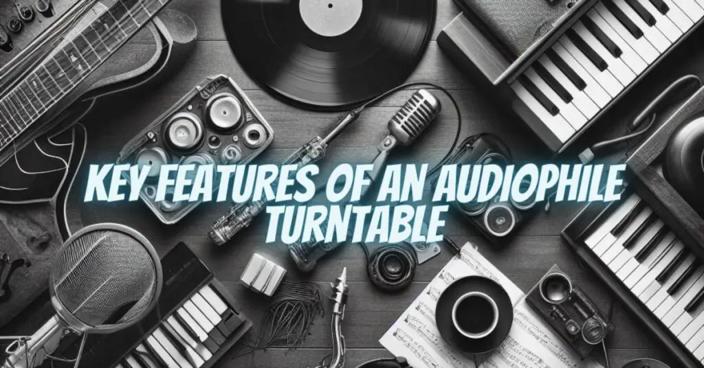 Key Features of an Audiophile Turntable
