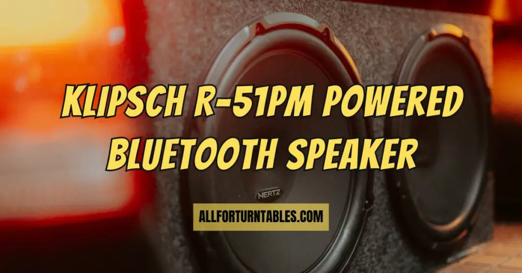 Klipsch R-51pm Powered Bluetooth Speaker