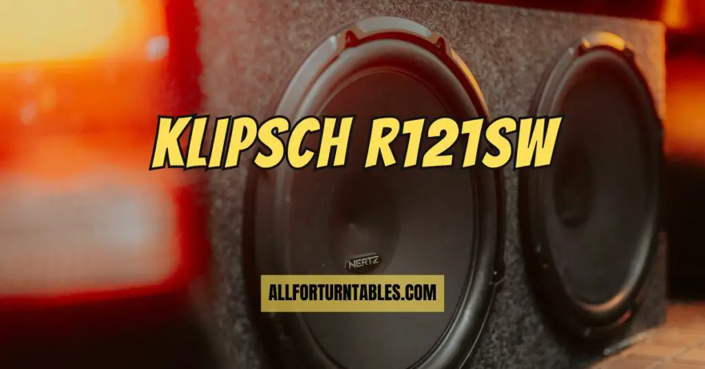 Klipsch R121SW