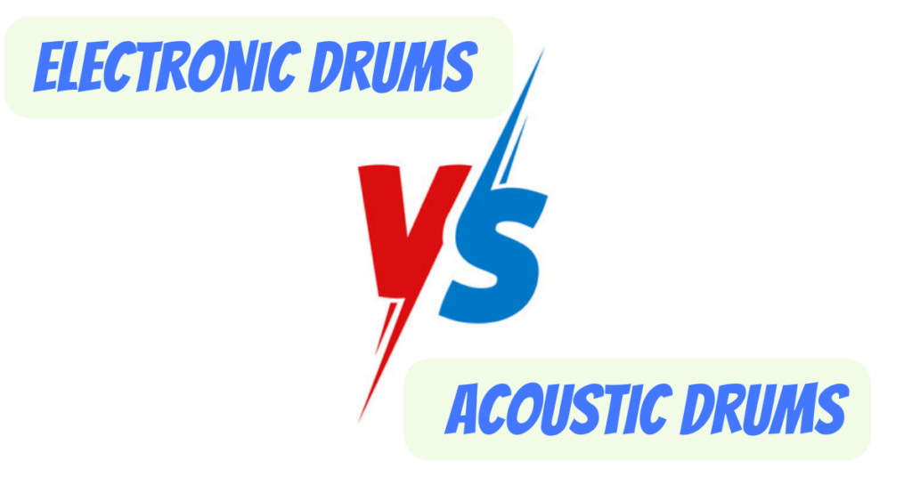 electronic drums vs acoustic drums