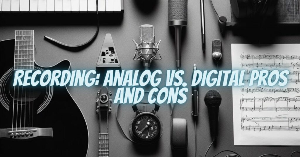 Recording: Analog vs. Digital Pros and Cons
