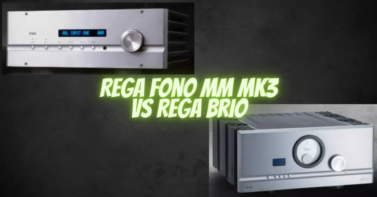 Rega Fono MM MK3 vs Rega Brio All For Turntables