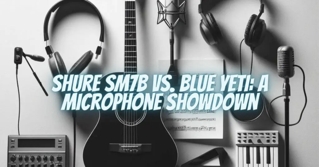 Shure SM7B vs. Blue Yeti