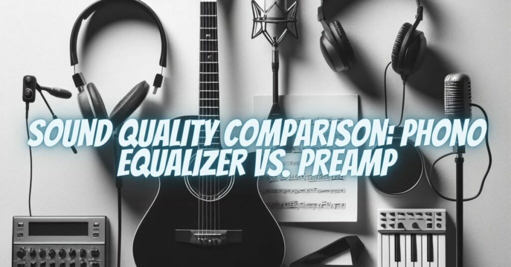 Sound Quality Comparison: Phono Equalizer vs. Preamp