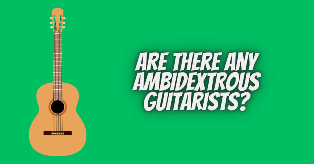 are there any ambidextrous guitarists