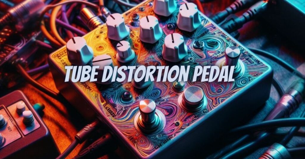 Tube distortion pedal