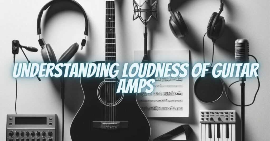 Understanding Loudness of Guitar Amps