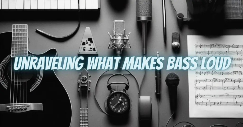 Unraveling What Makes Bass Loud