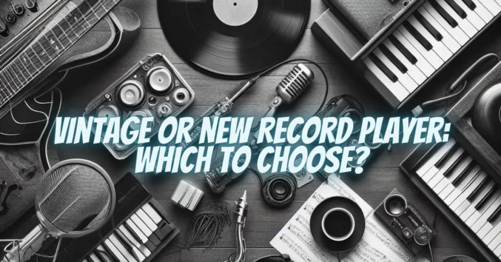 Vintage or New Record Player: Which to Choose?
