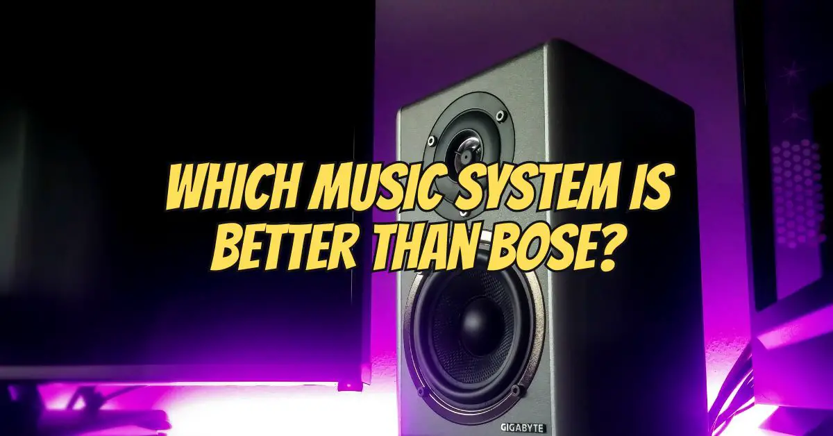 Which music system is better than Bose? All For Turntables