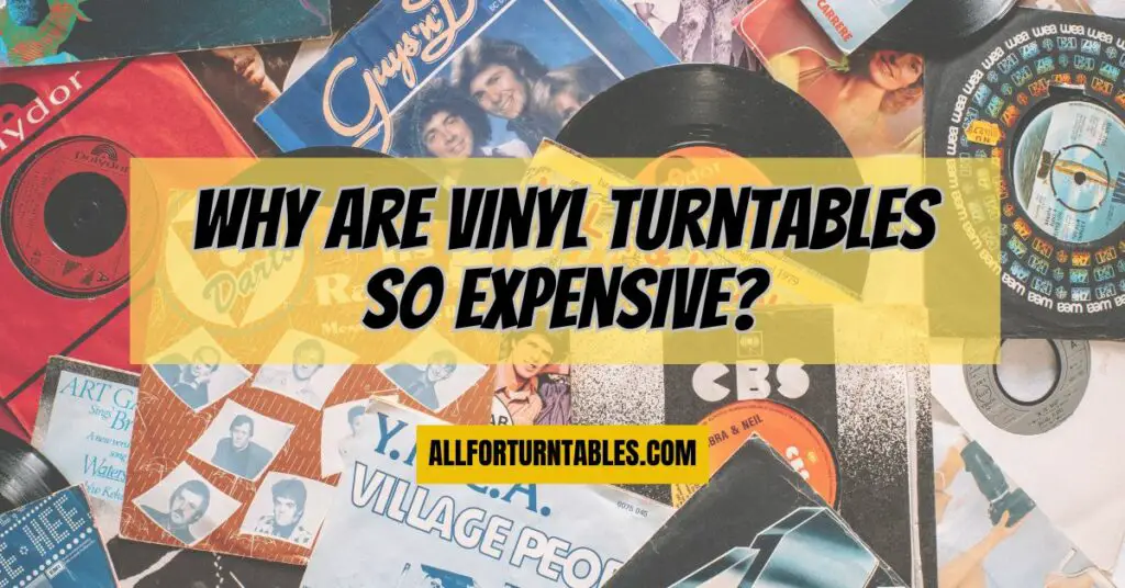 Why are vinyl turntables so expensive?