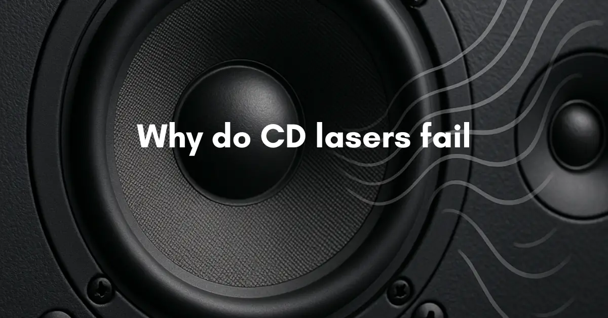 Why do CD lasers fail