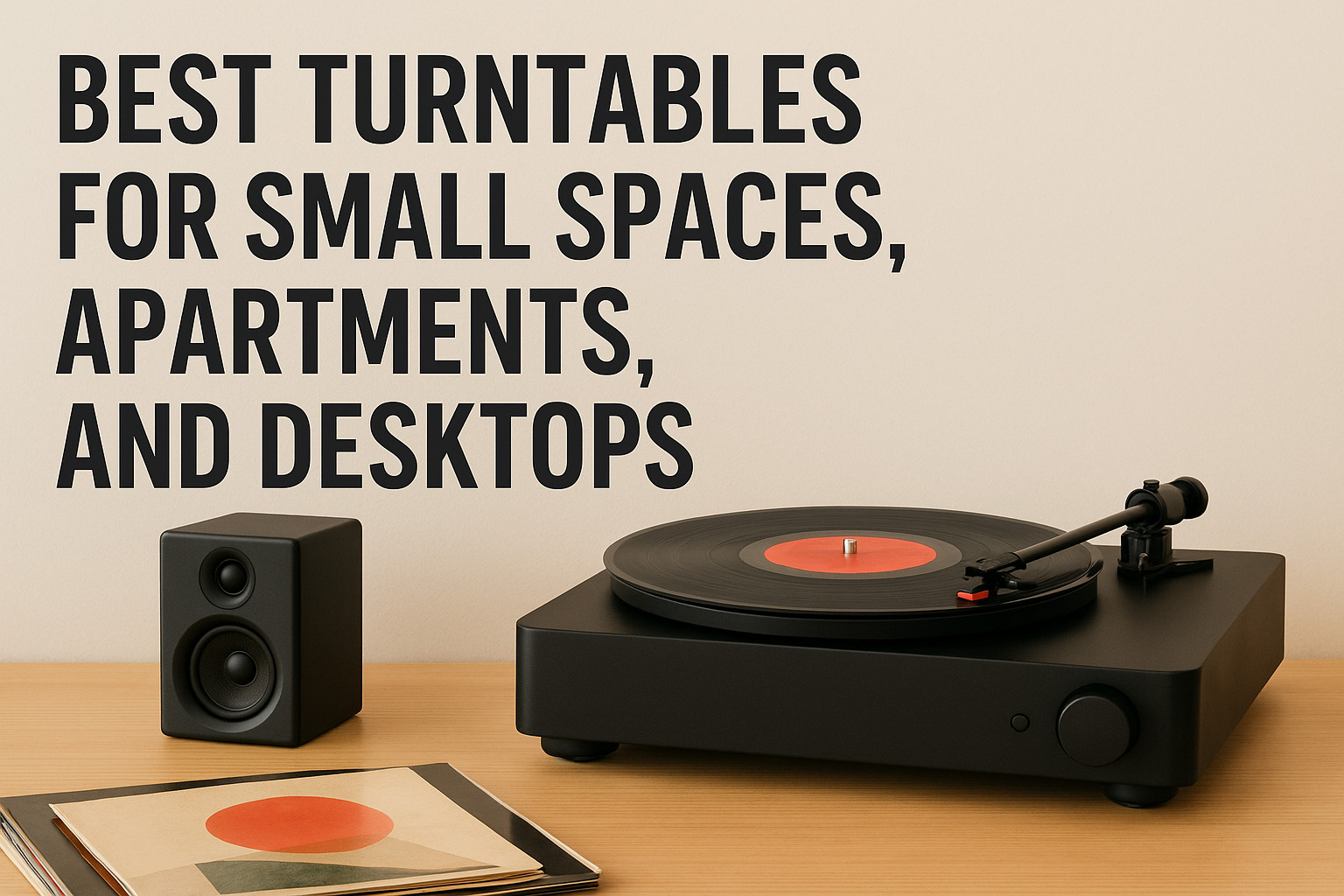 Best Turntables for Small Spaces, Apartments, and Desktops