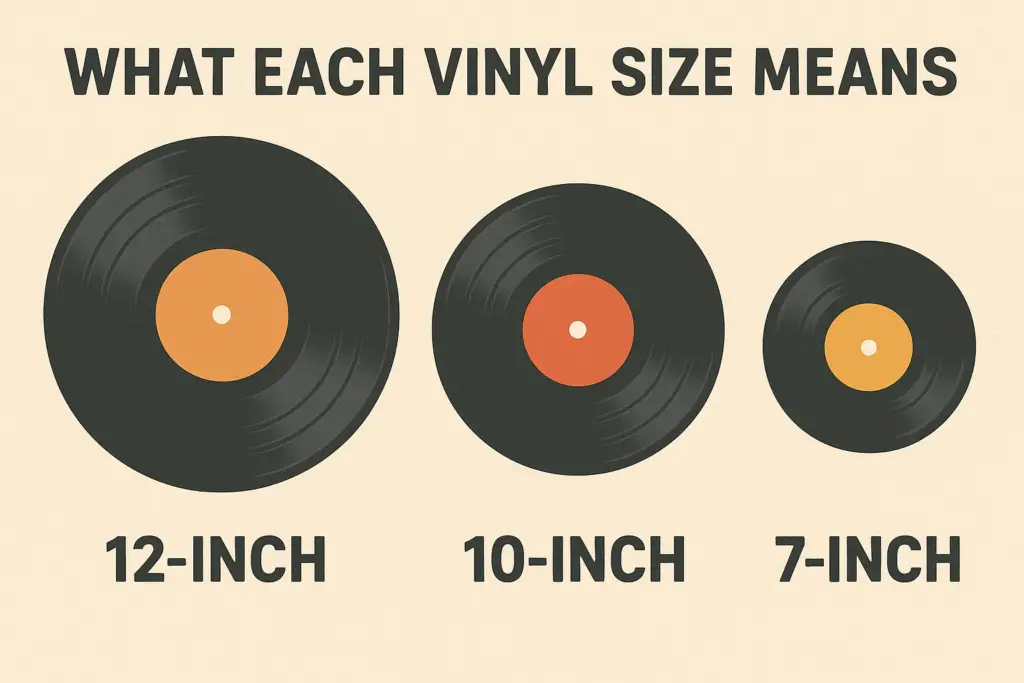 What Each Vinyl Size Means?