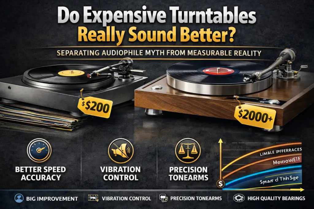Do Expensive Turntables Really Sound Better?