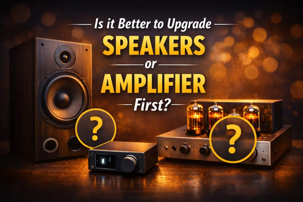 Is It Better to Upgrade Speakers or Amplifier First?