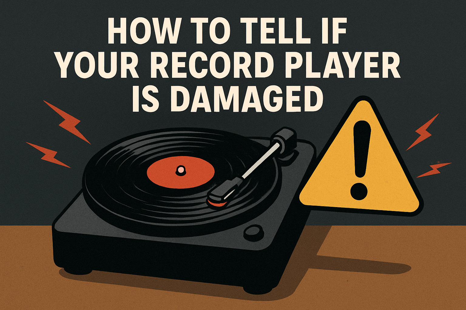 How to Tell if Your Record Player Is Damaged