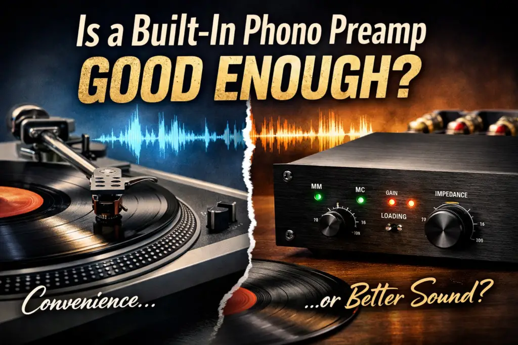 Is a Built-In Phono Preamp Good Enough?