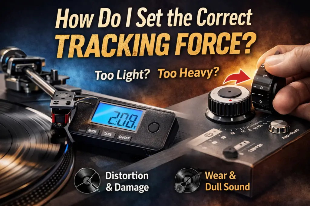 How Do I Set the Correct Tracking Force?