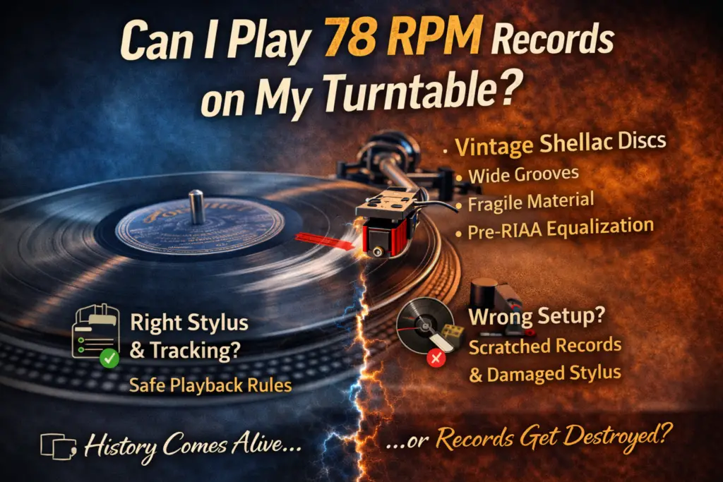 Can I Play 78 RPM Records on My Turntable?