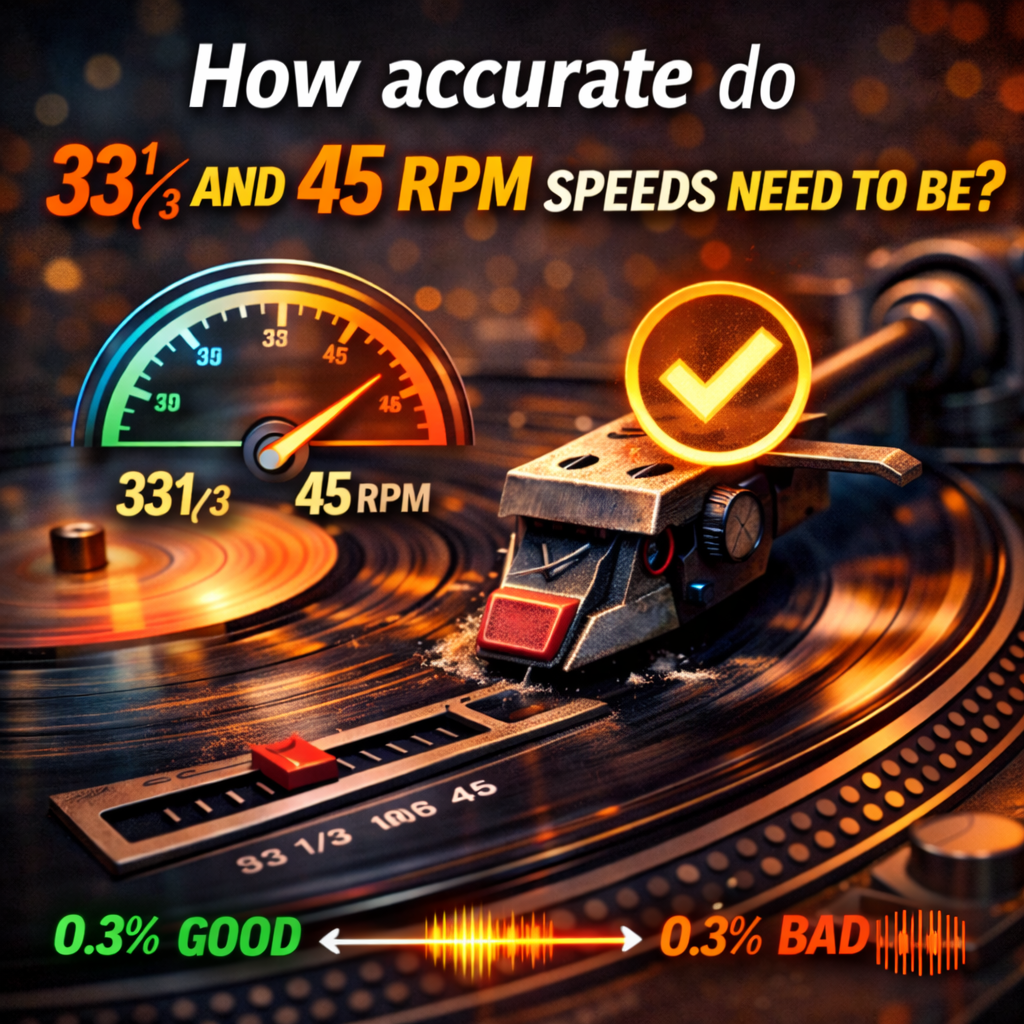 How Accurate Do 33⅓ and 45 RPM Speeds Need to Be?