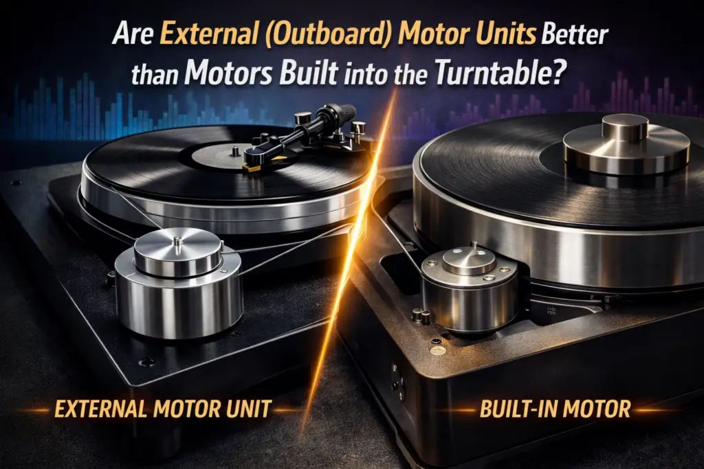 Are External (Outboard) Motor Units Better Than Motors Built into the Turntable?