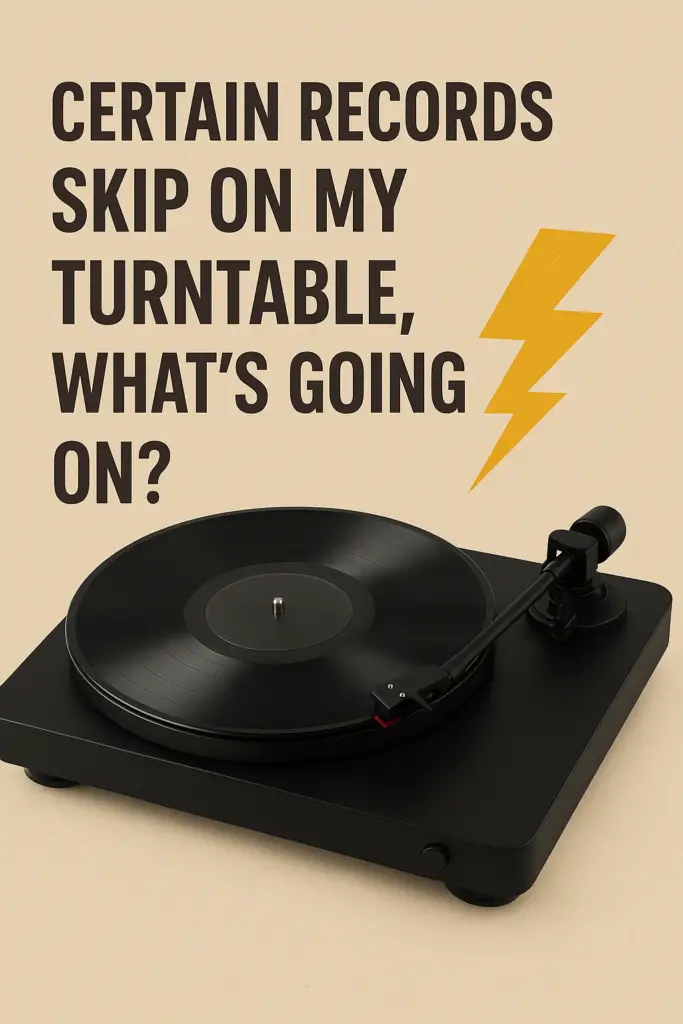 Why Certain Records Skip on Your Turntable — What’s Really Going On?
