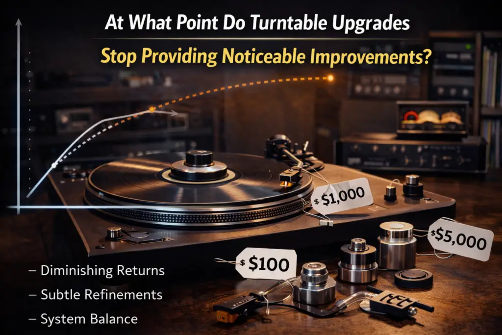 At What Point Do Turntable Upgrades Stop Providing Noticeable Improvements?