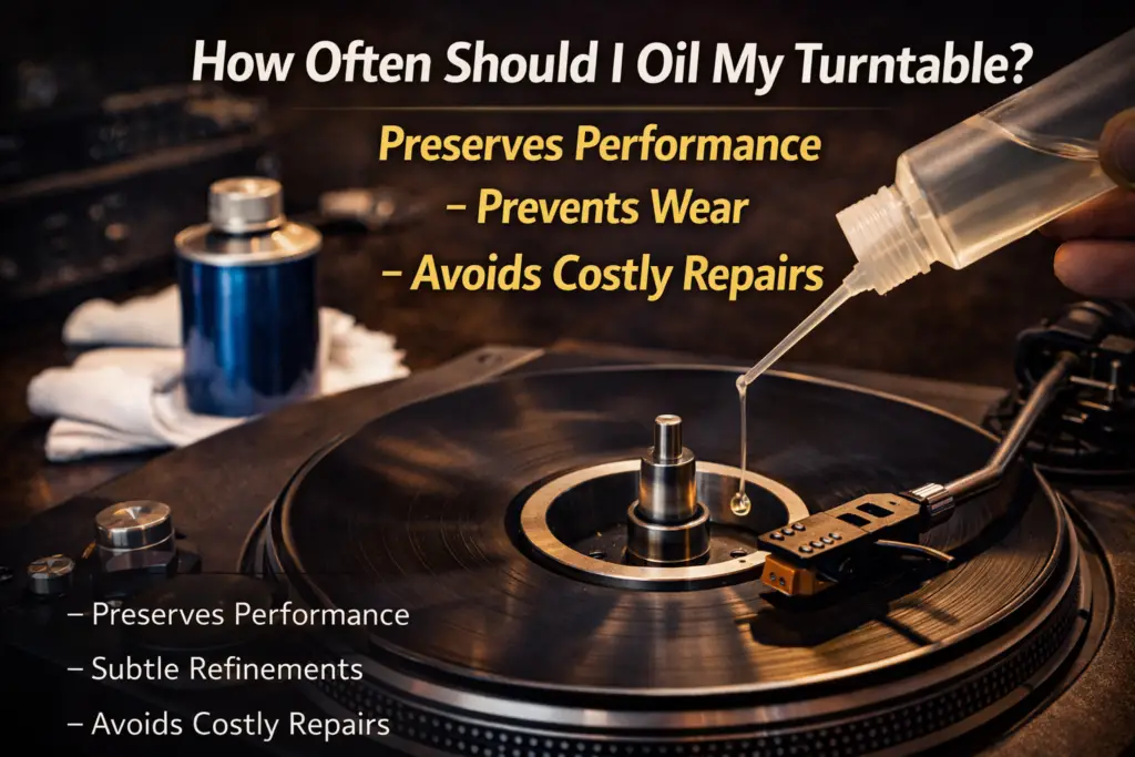 How Often Should I Oil My Turntable?