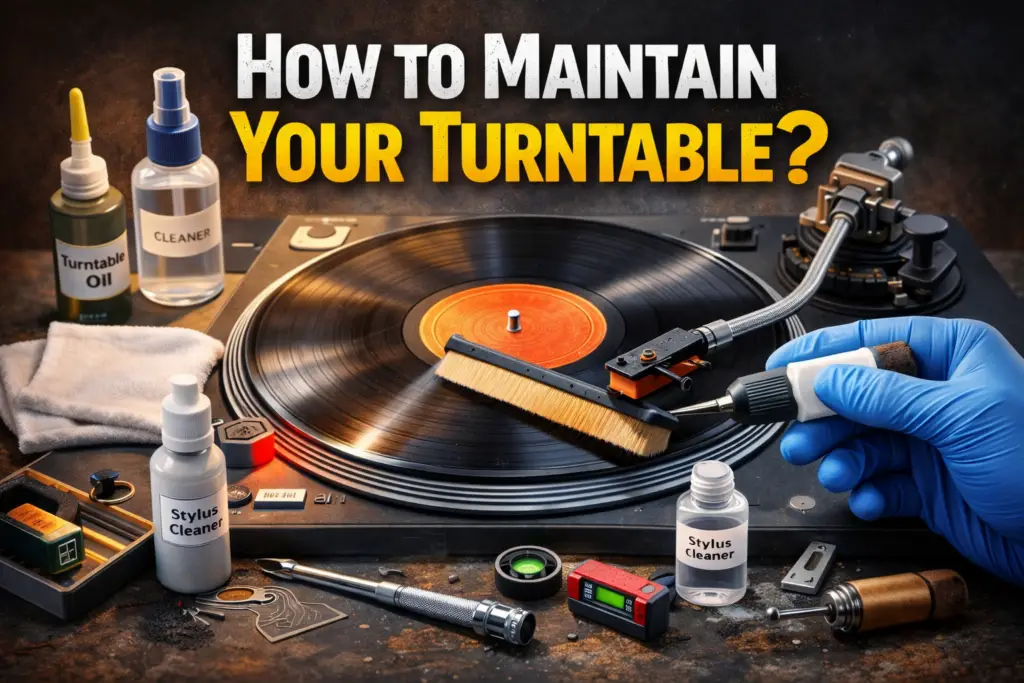 How to Maintain Your Turntable