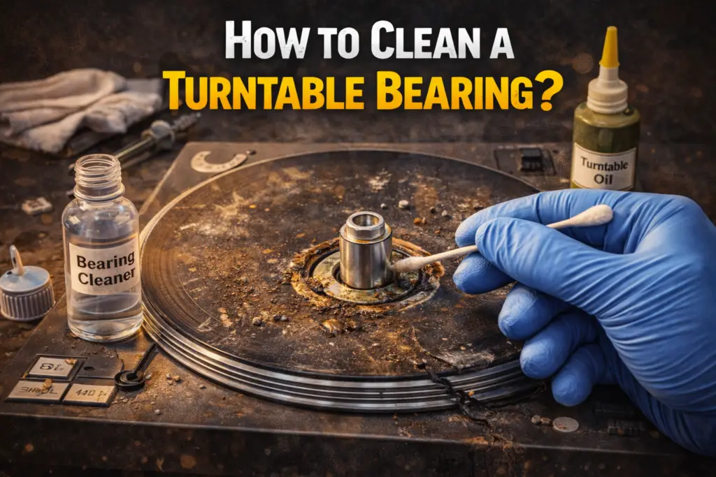 How to Clean a Turntable Bearing