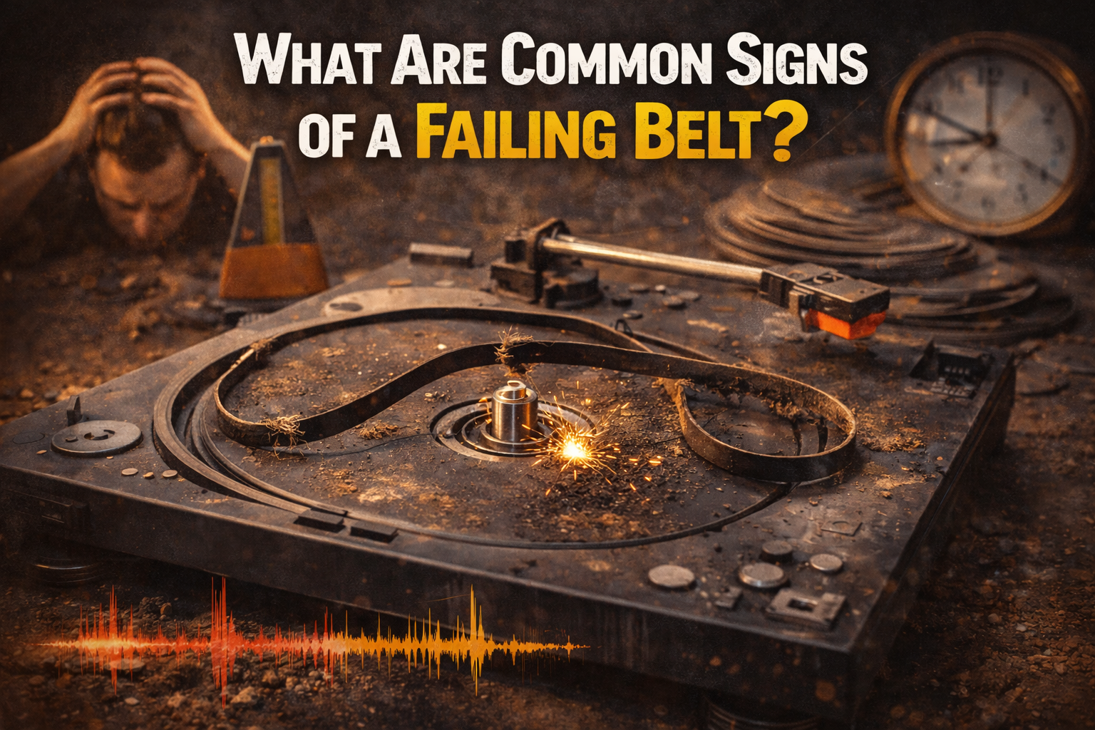 What Are Common Signs of a Failing Turntable Belt?
