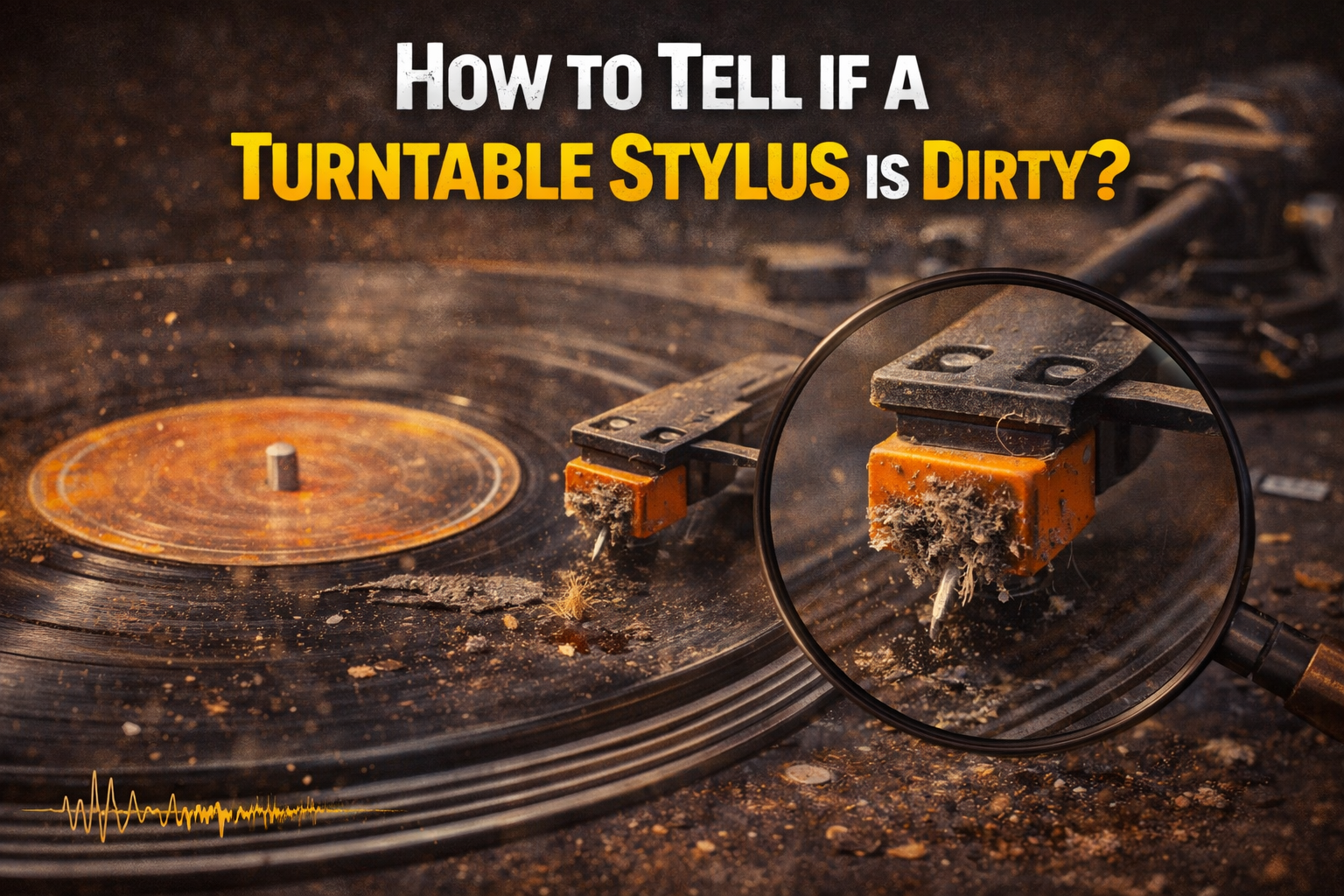 How to Tell If a Turntable Stylus Is Dirty