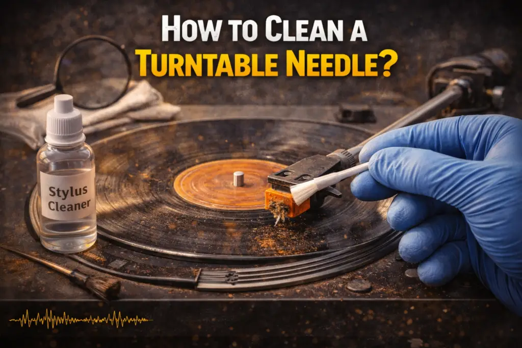 How to Clean a Turntable Needle (Stylus)