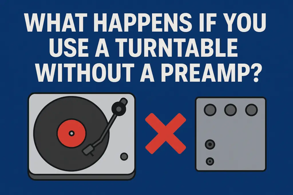 What Happens If You Use a Turntable Without a Preamp?
