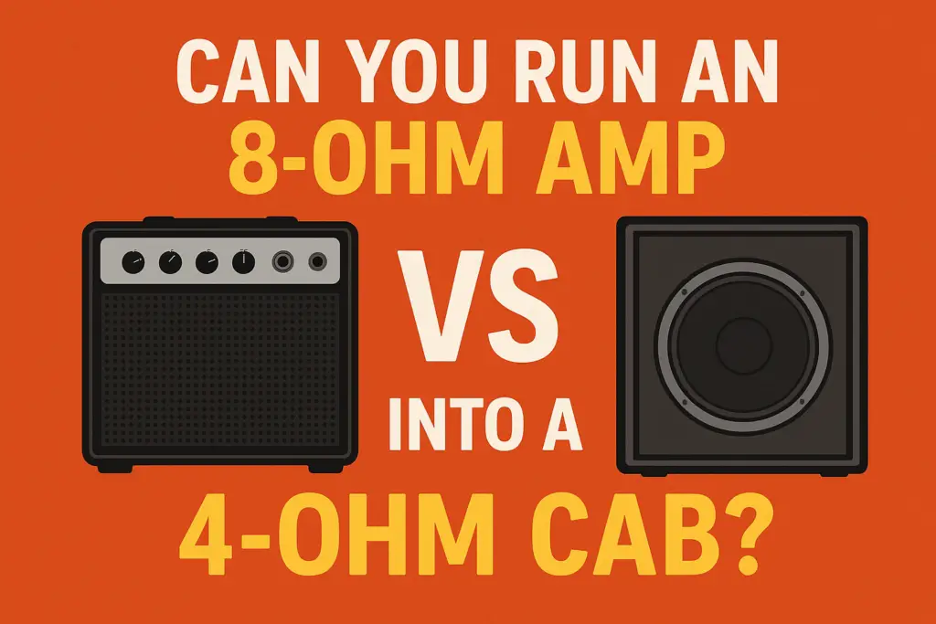 Can You Run an 8-Ohm Amp Into a 4-Ohm Cab?