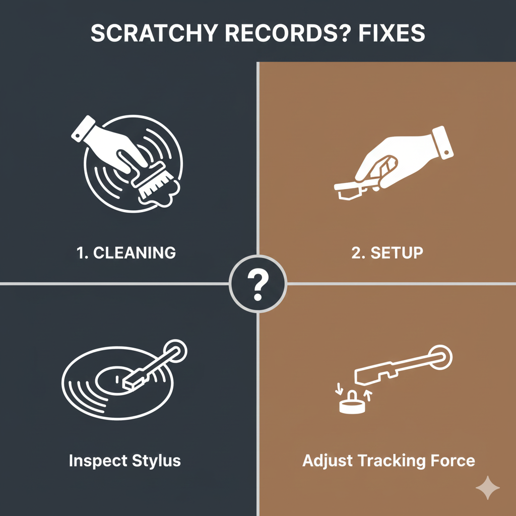 How to Make a Record Player Less Scratchy