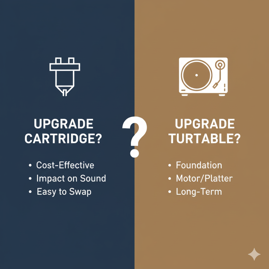 Which One Should I Choose: Upgrade the Cartridge or the Turntable?